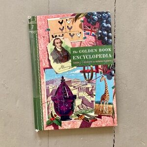 1959 The Golden Book Encyclopedia Vol 7 GH-HO Illustrated
